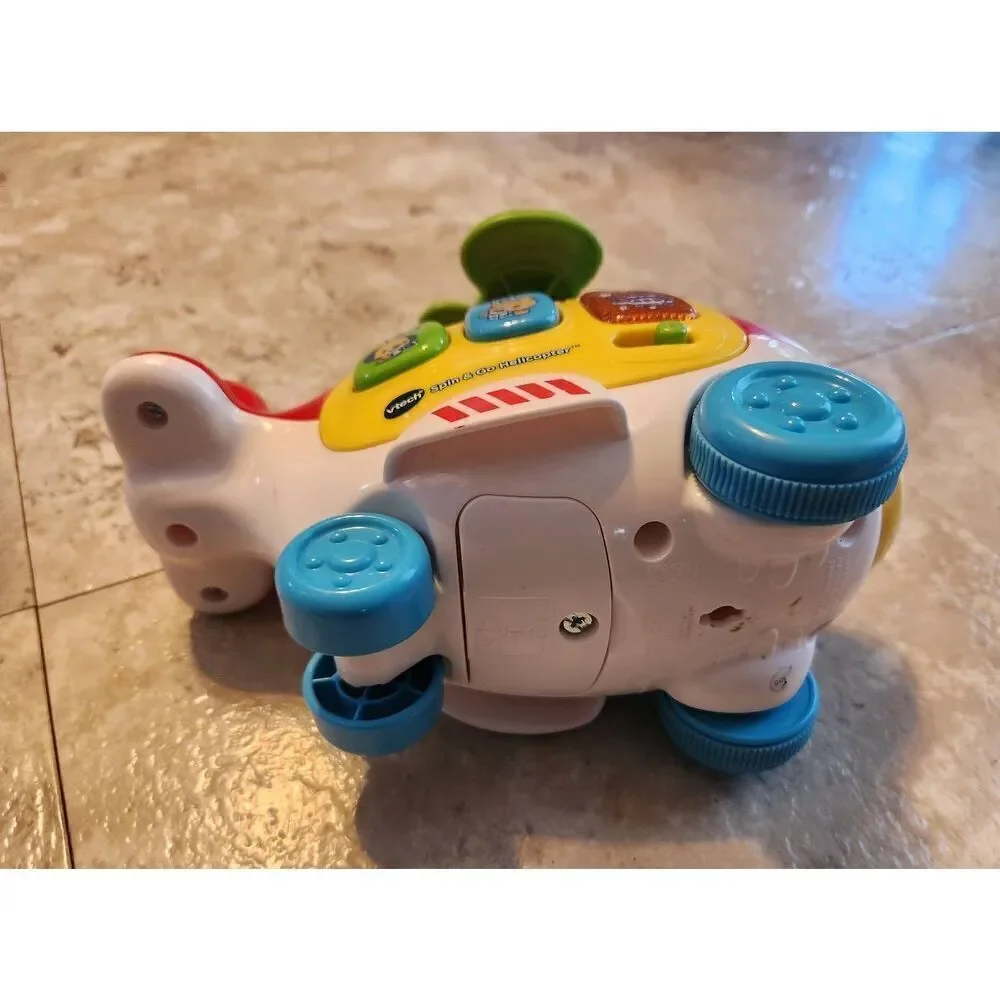 V-Tech Spin and Go Helicoptot electronic interactive toy